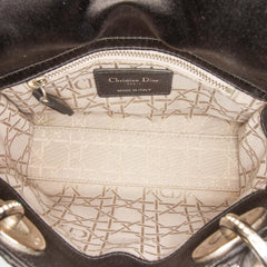 Dior Mini Satin Cannage Swarovski Crystal Lady Dior