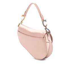 Dior Mini Satin Crystal Embellished Saddle Bag