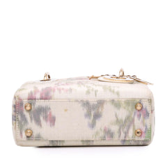 Dior Mini Satin Floral Crystal Lady Dior