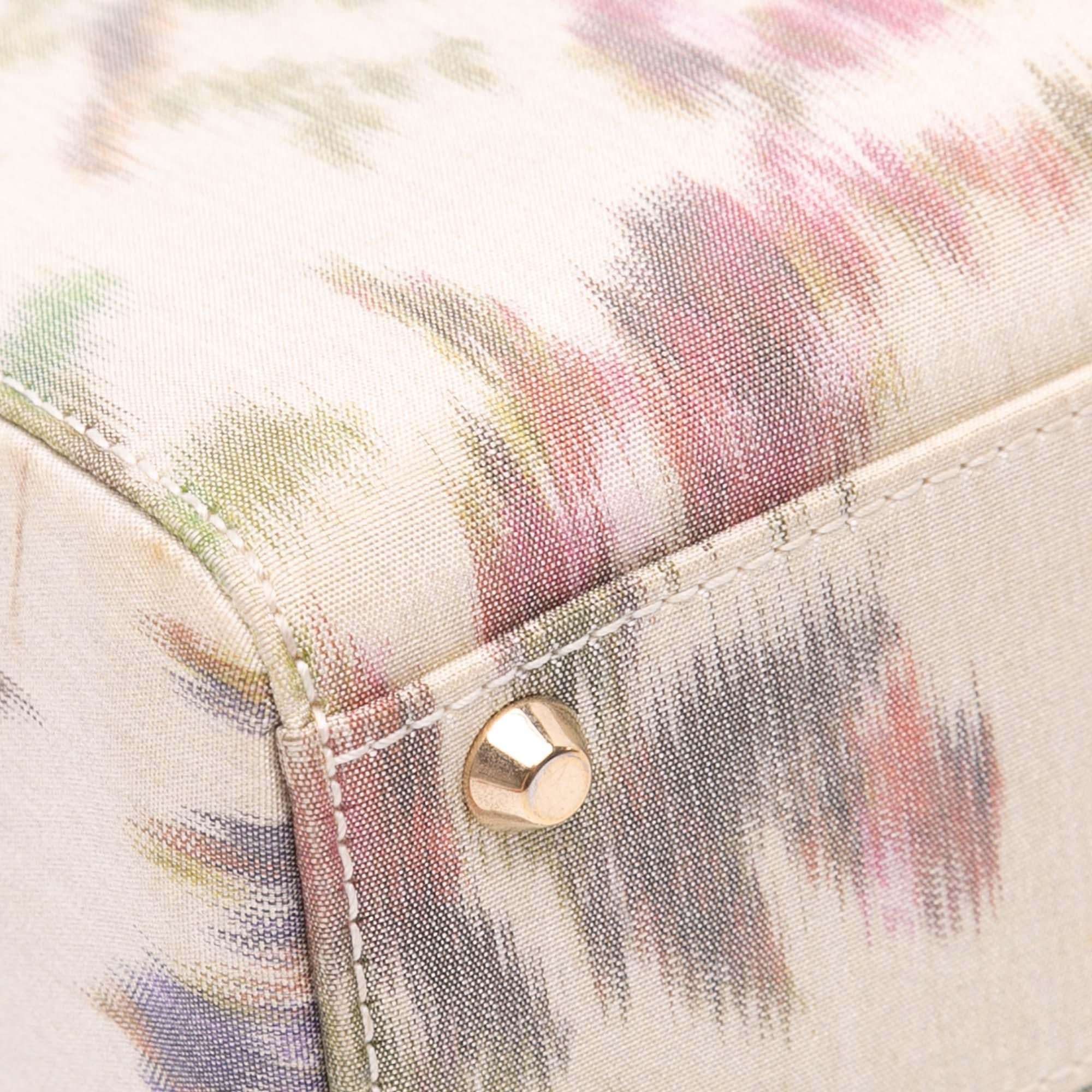 Dior Mini Satin Floral Crystal Lady Dior