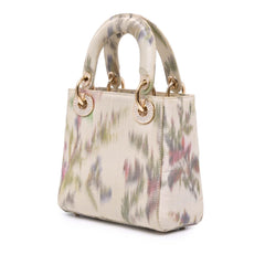 Dior Mini Satin Floral Crystal Lady Dior