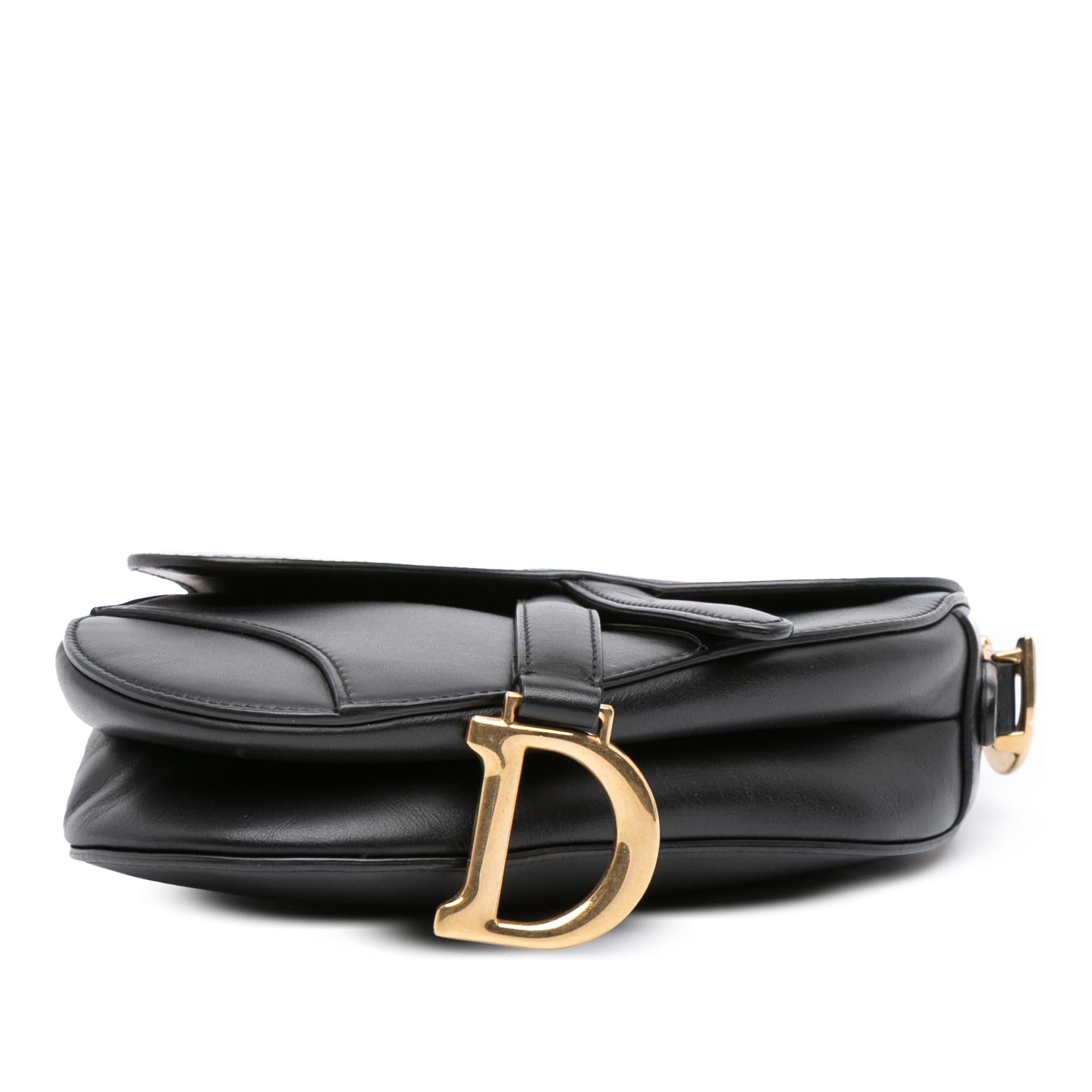 Dior Mini Smooth Calfskin Saddle Bag