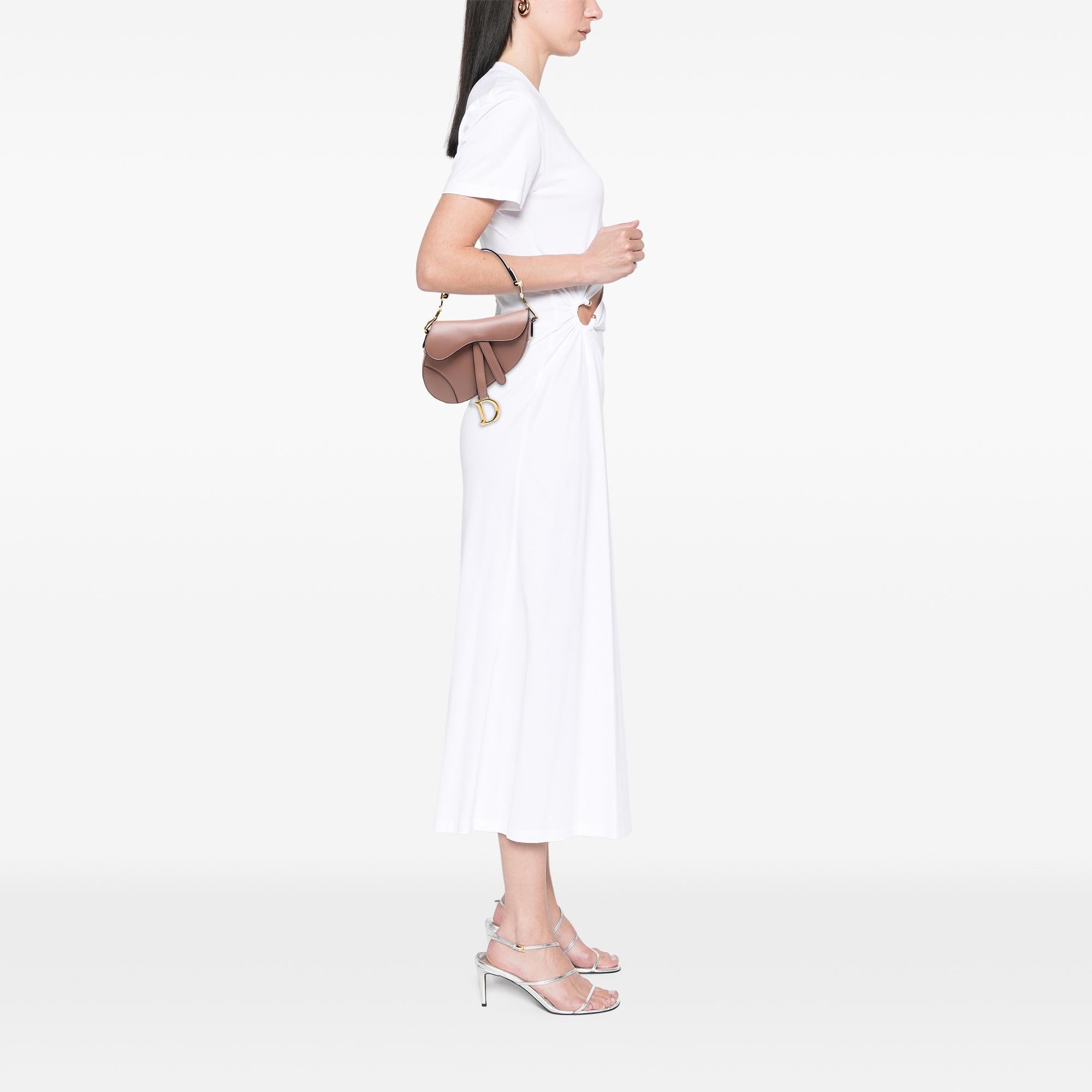 Dior Mini Smooth Calfskin Saddle Bag