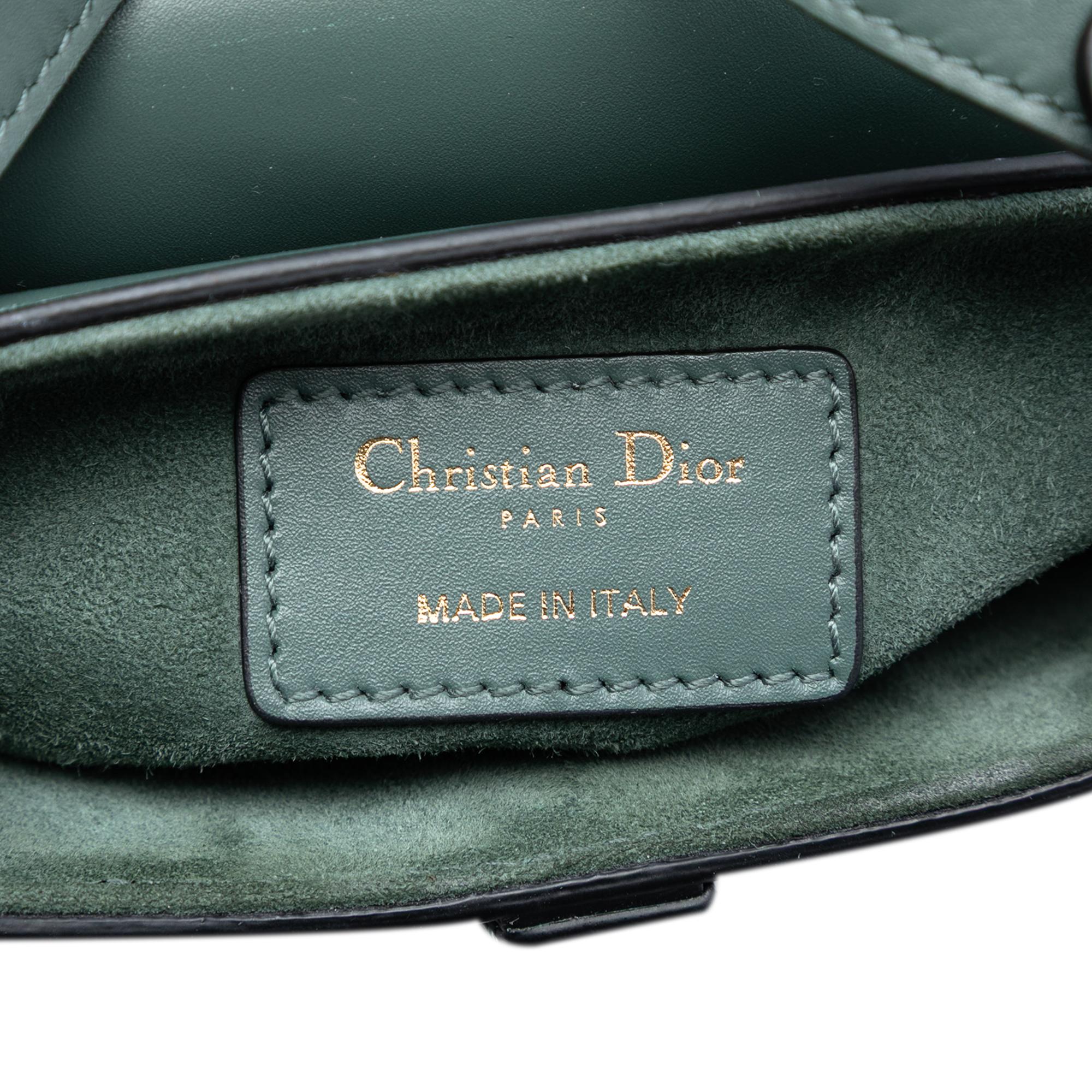 Dior Mini Smooth Calfskin Saddle Bag