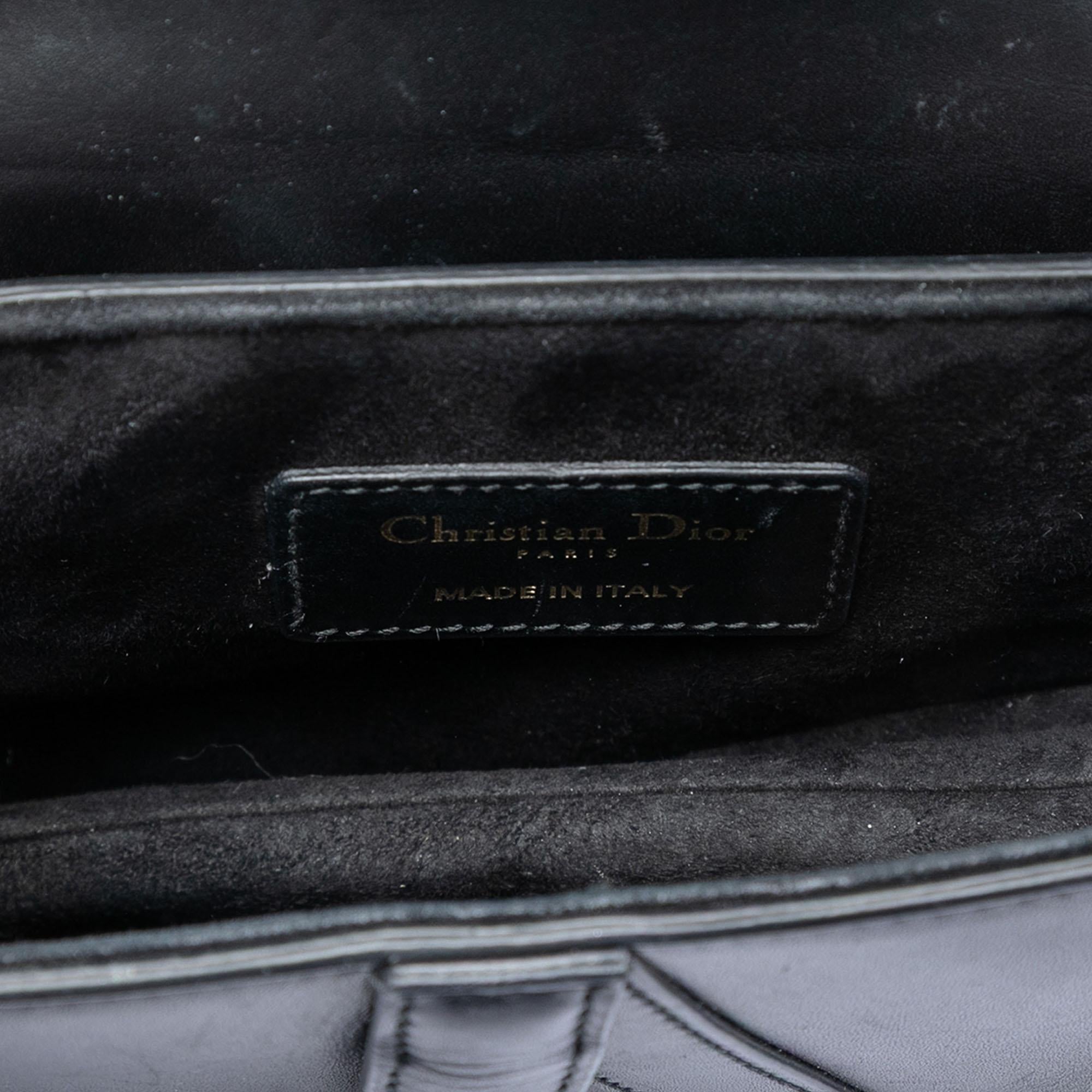 Dior Mini Smooth Calfskin Saddle Bag
