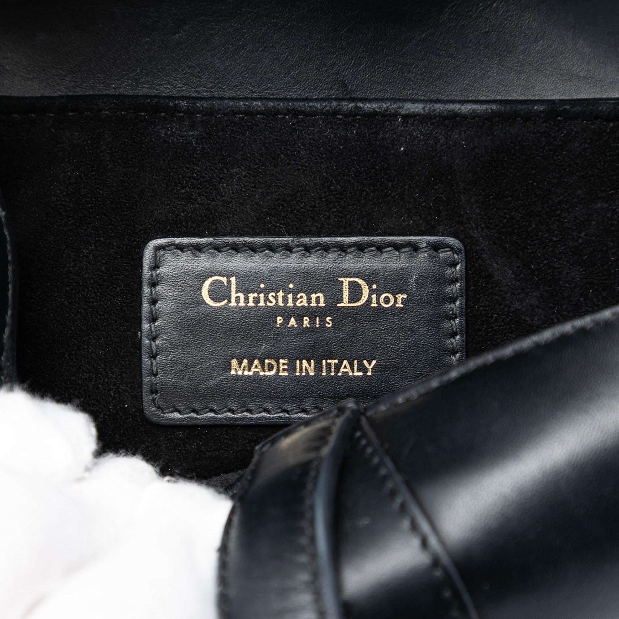 Dior Mini Smooth Calfskin Saddle Bag
