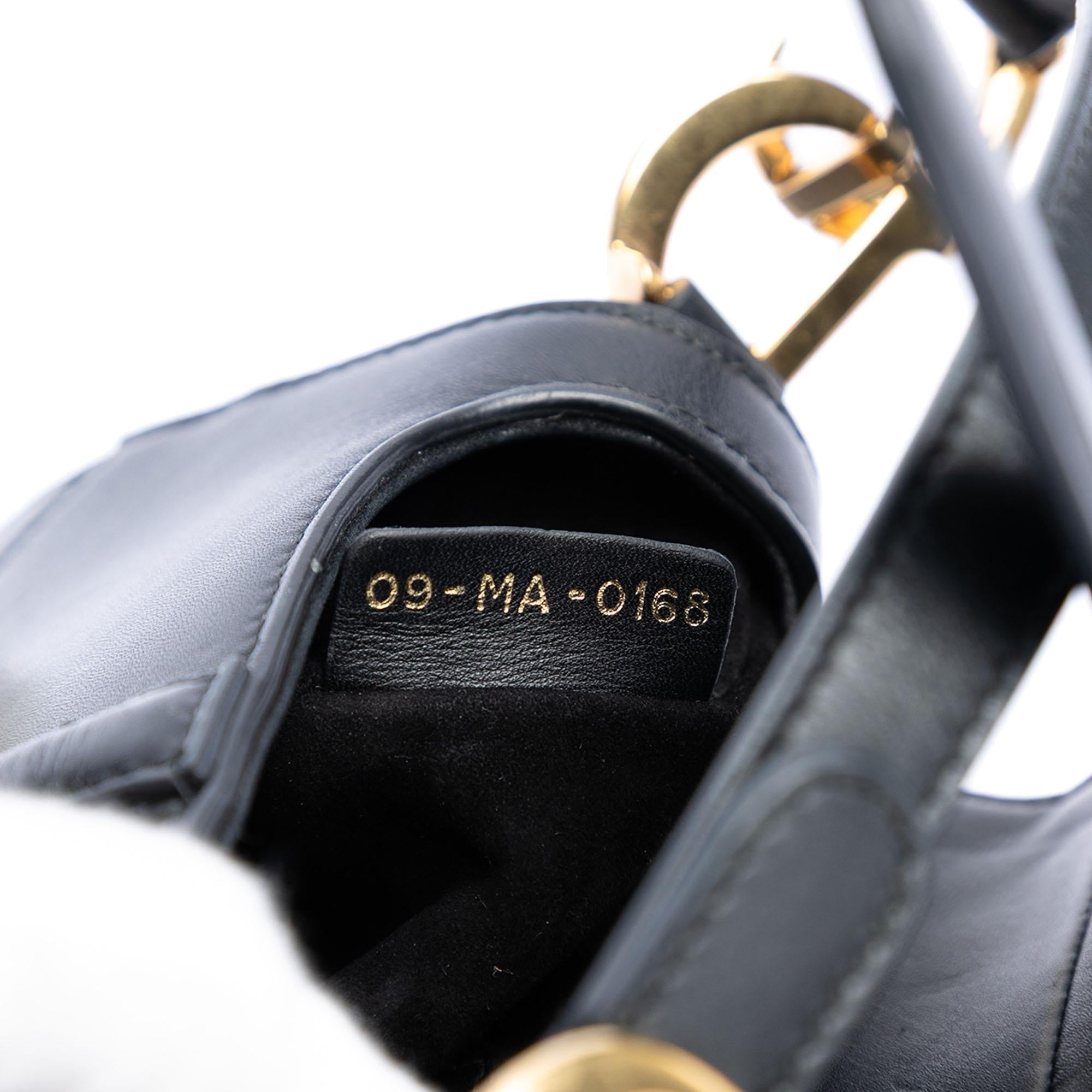 Dior Mini Smooth Calfskin Saddle Bag