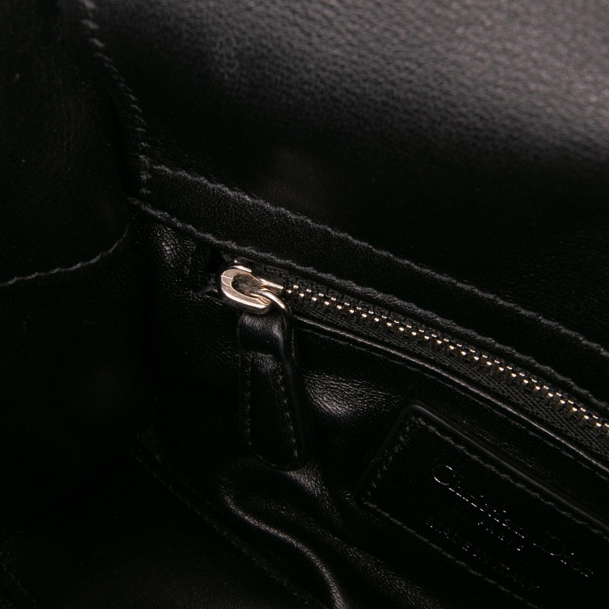 Dior Mini Studded Lambskin Crystal Pearl Lady Dior