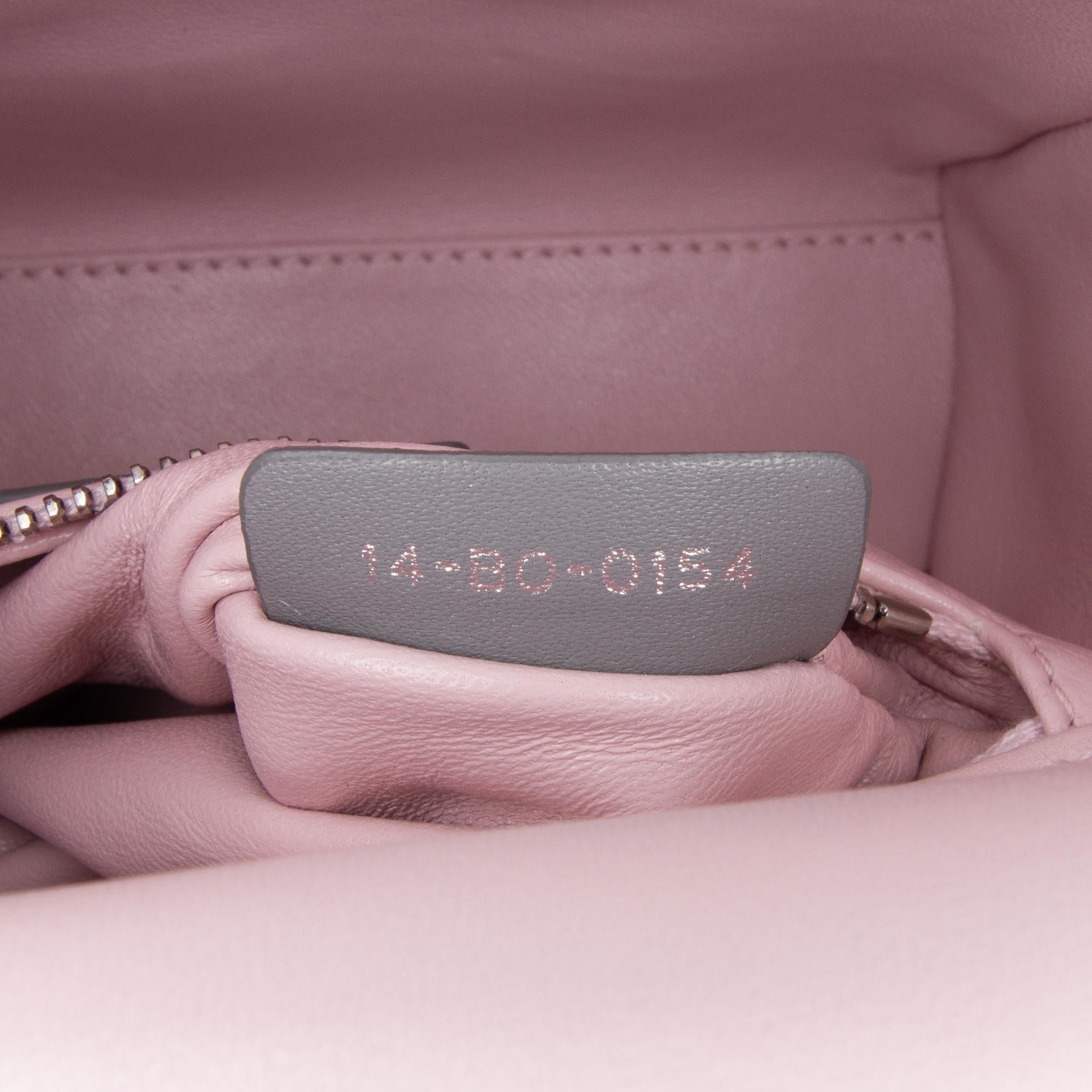 Dior Mini Tricolor Lambskin Cannage Lady Dior