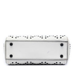 Dior Mini Ultra Matte Calfskin Cannage Studded Supple Lady Dior