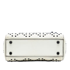 Dior Mini Ultra Matte Calfskin Cannage Studded Supple Lady Dior