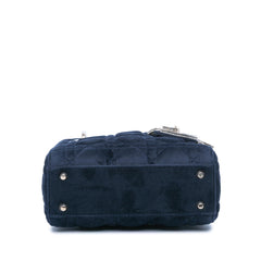 Dior Mini Velvet Cannage Lady Dior
