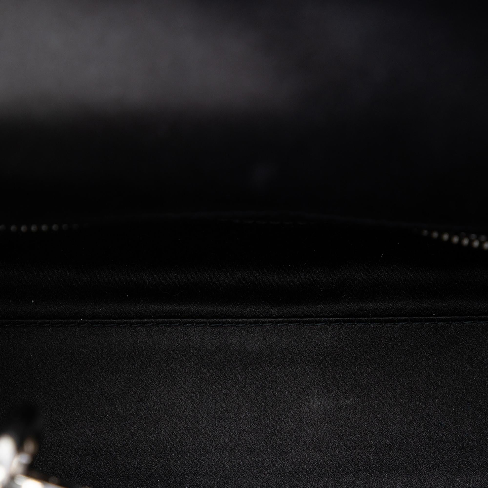 Dior Mini Velvet Cannage Strass Embellished Lady Dior