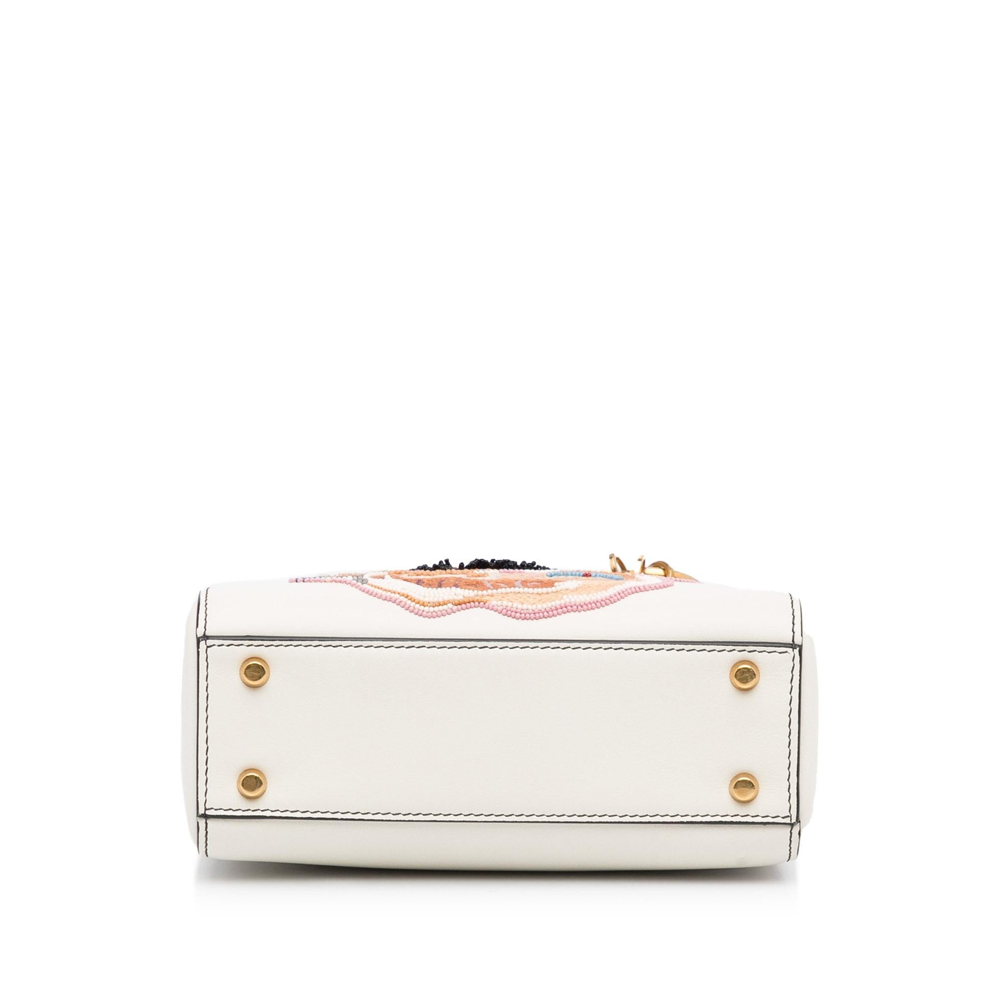 Dior Niki De Saint Phalle Mini Calfskin Dioramour Lady Dior