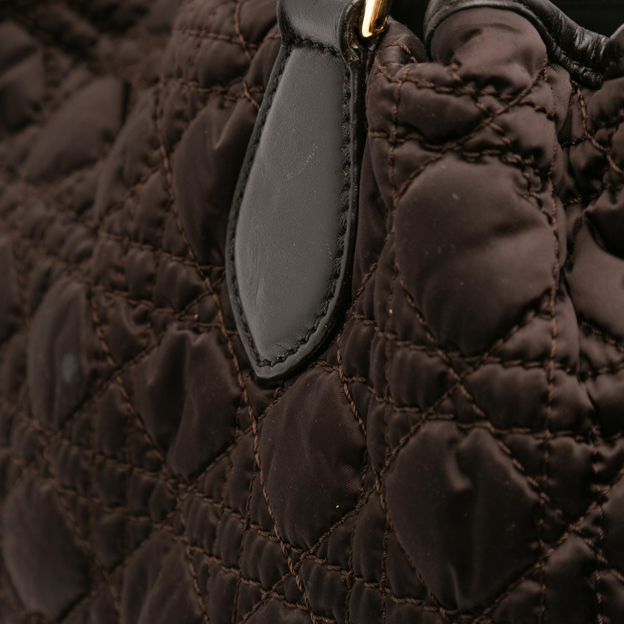 Dior Nylon Cannage Lovely Shopper Tote