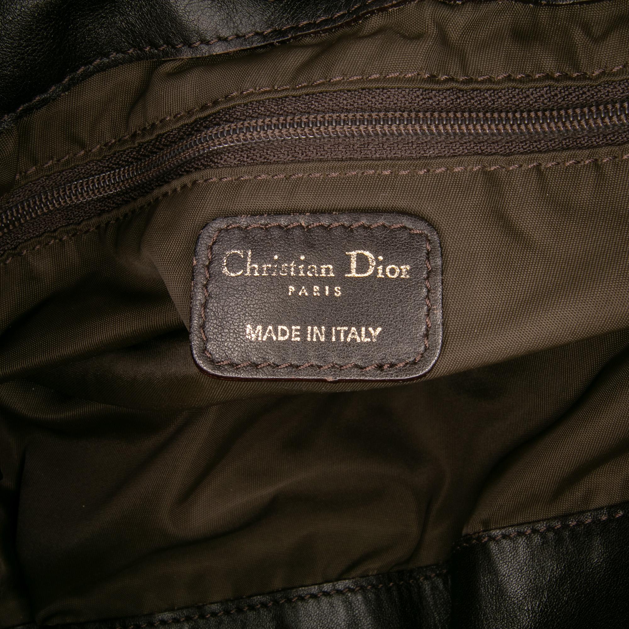 Dior Nylon Cannage Lovely Shopper Tote