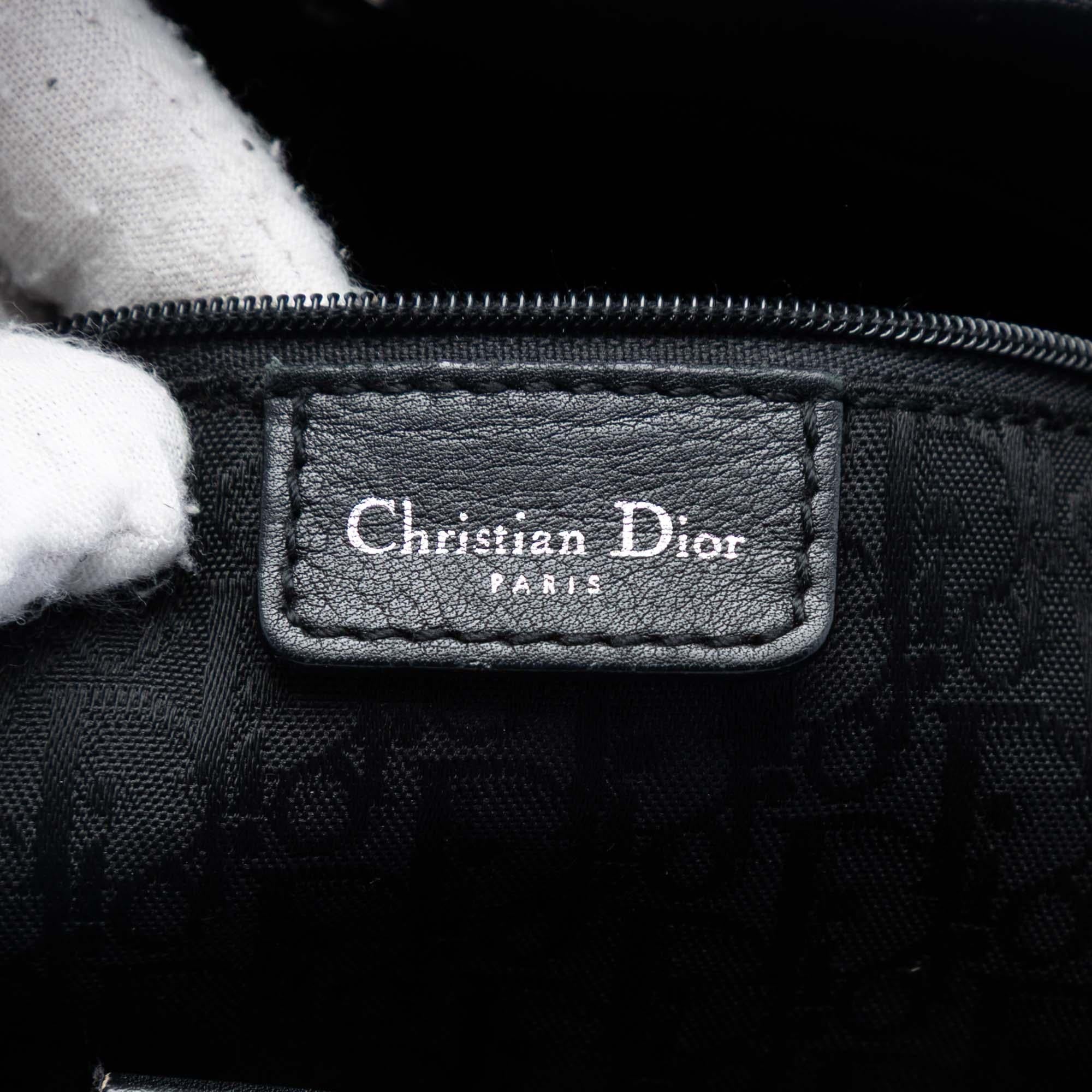 Dior Nylon Crystal Hardcore Shoulder Bag
