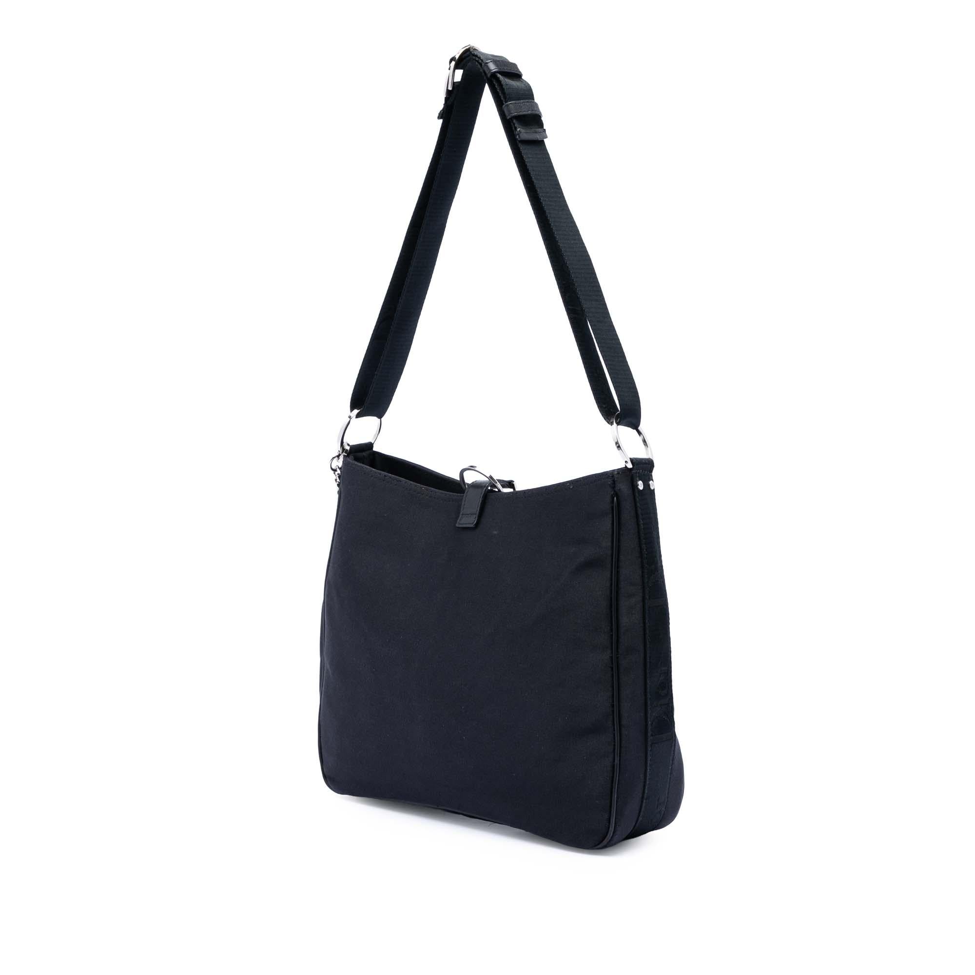 Dior Nylon Crystal Hardcore Shoulder Bag