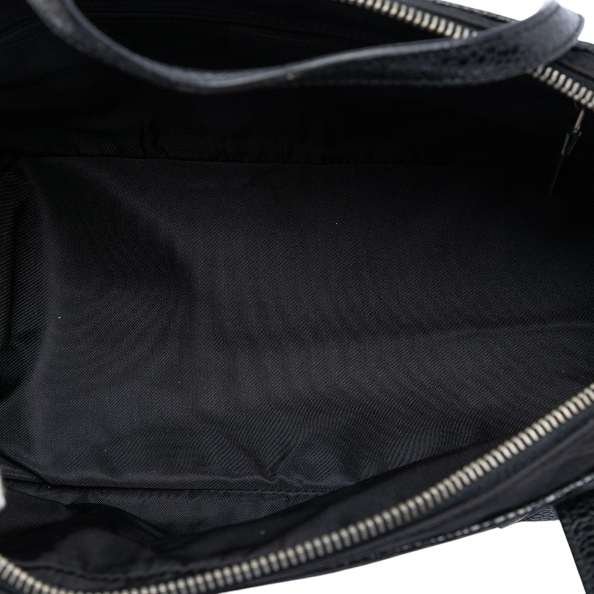 Dior Nylon and Calfskin Bow Handbag