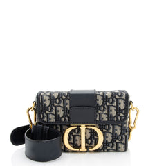 Dior Oblique 30 Montaigne Box Shoulder Bag