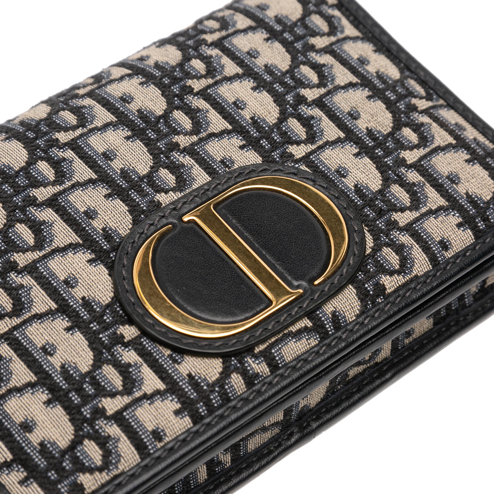 Dior Oblique Canvas 30 Montaigne 2 in 1 Pouch