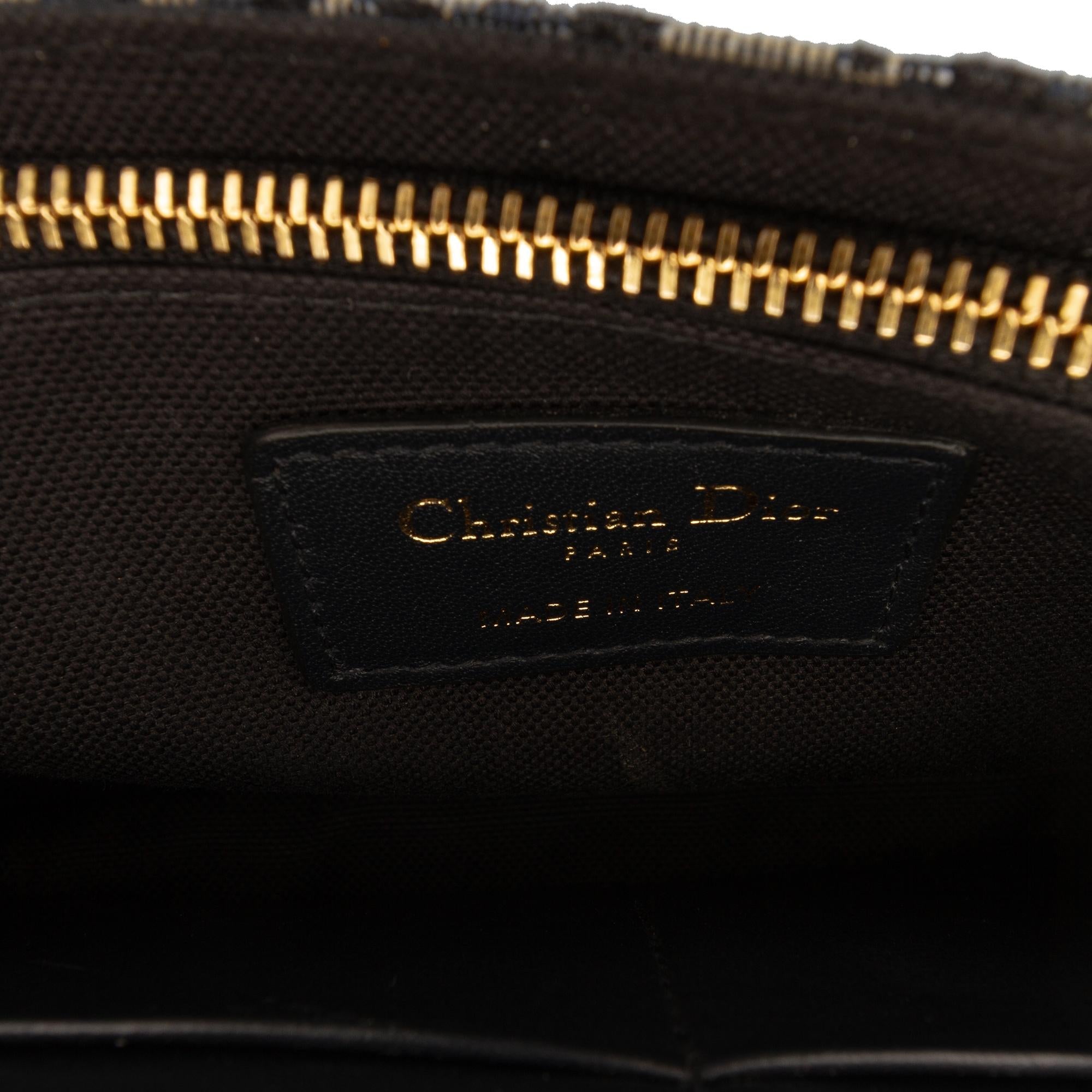 Dior Oblique Canvas 30 Montaigne 2 in 1 Pouch