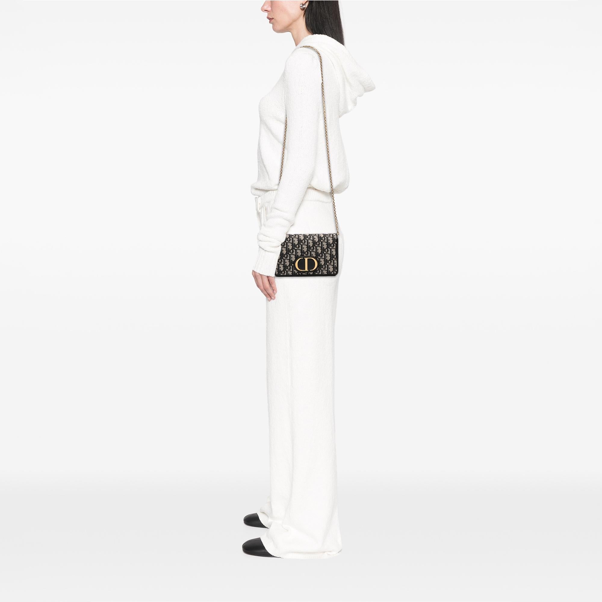 Dior Oblique Canvas 30 Montaigne 2 in 1 Pouch