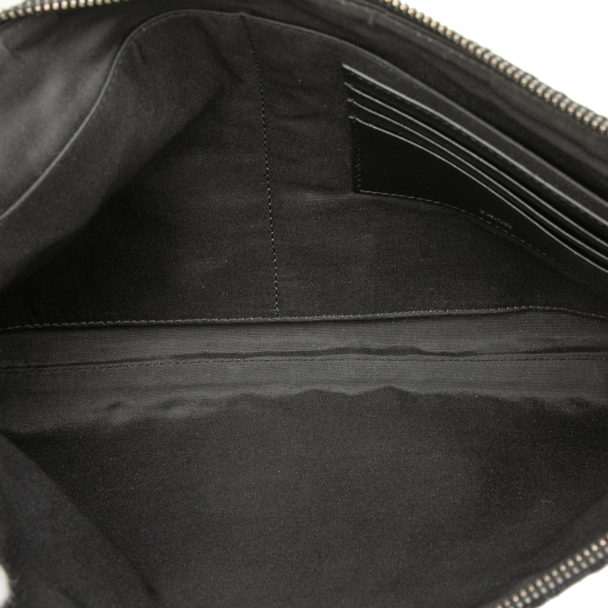 Dior Oblique Canvas A4 Zipped Pouch
