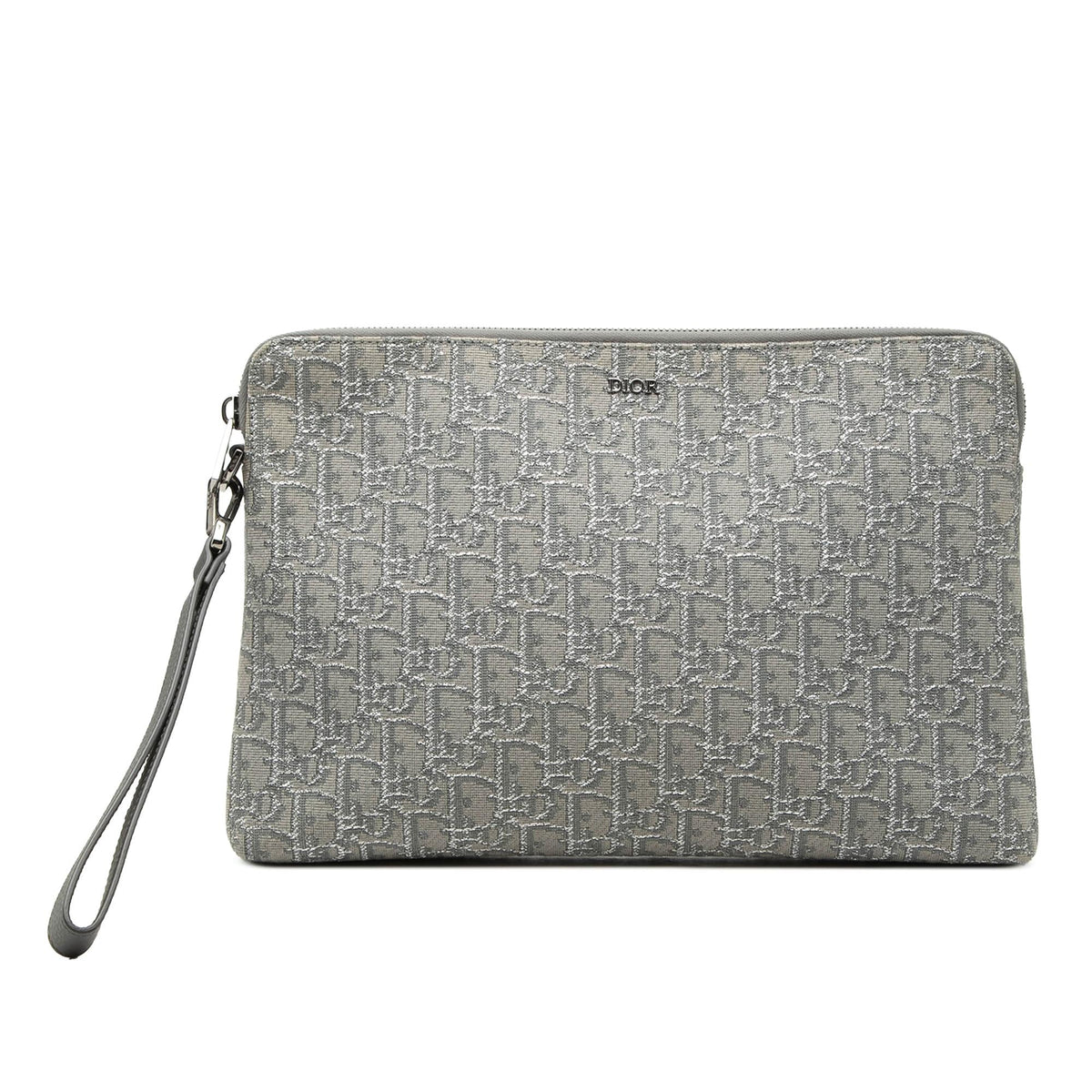 Dior Oblique Canvas A4 Zipped Pouch