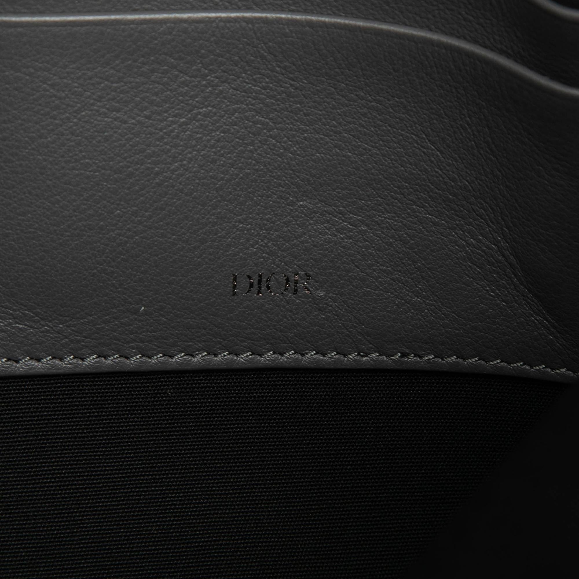 Dior Oblique Canvas A4 Zipped Pouch