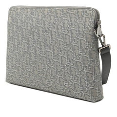 Dior Oblique Canvas A4 Zipped Pouch