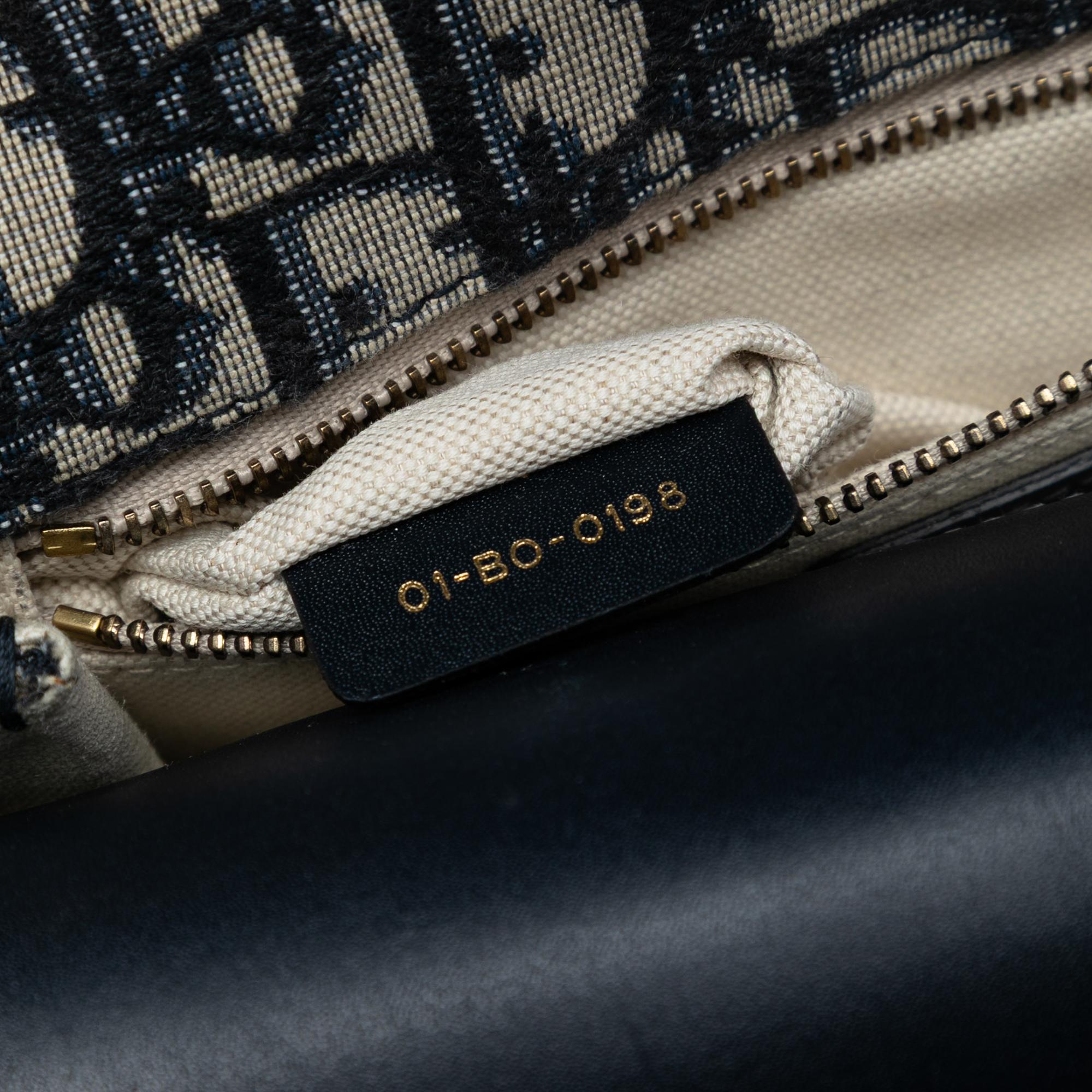 Dior Oblique Canvas CD Lock Chain Flap Crossbody