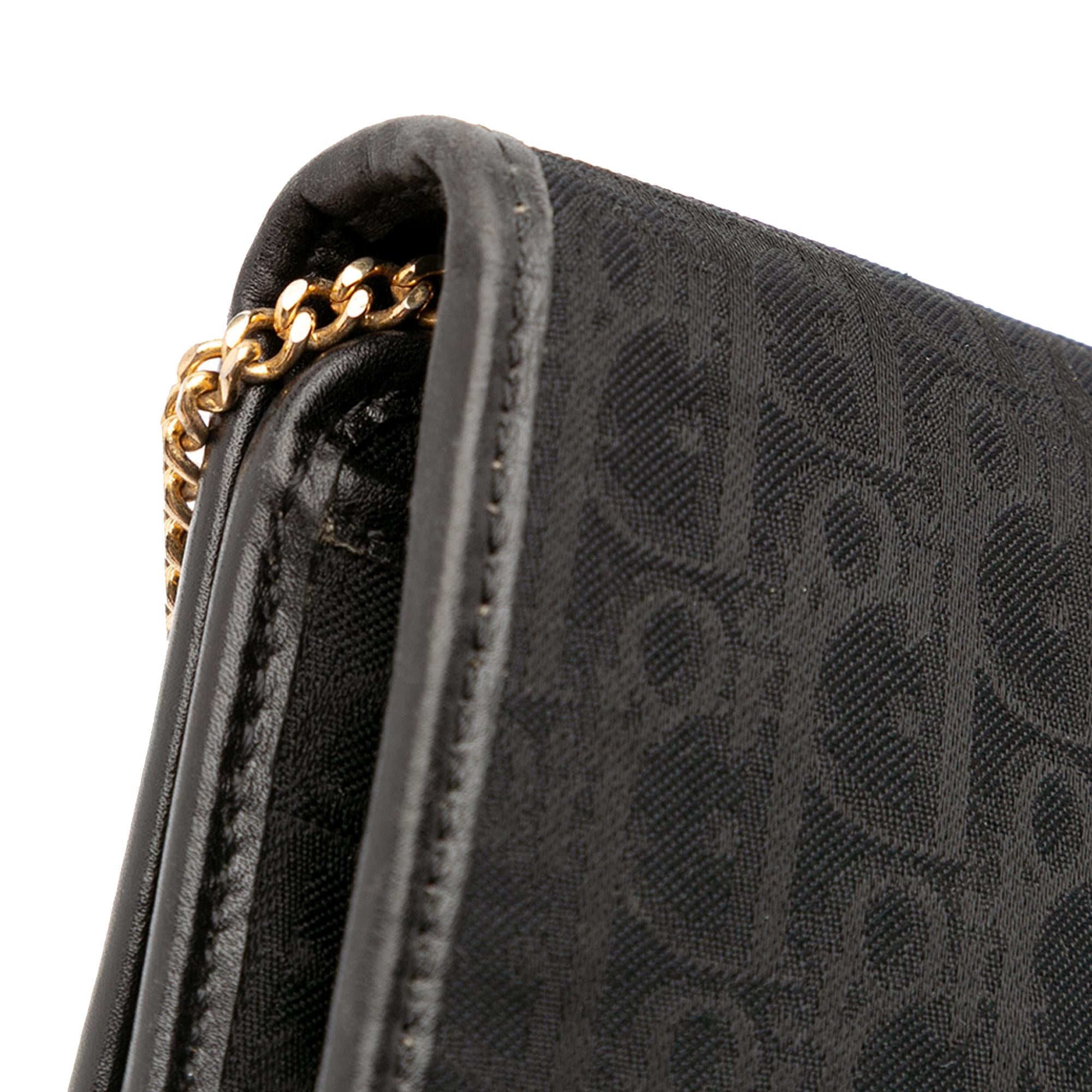 Dior Oblique Canvas Chain Crossbody