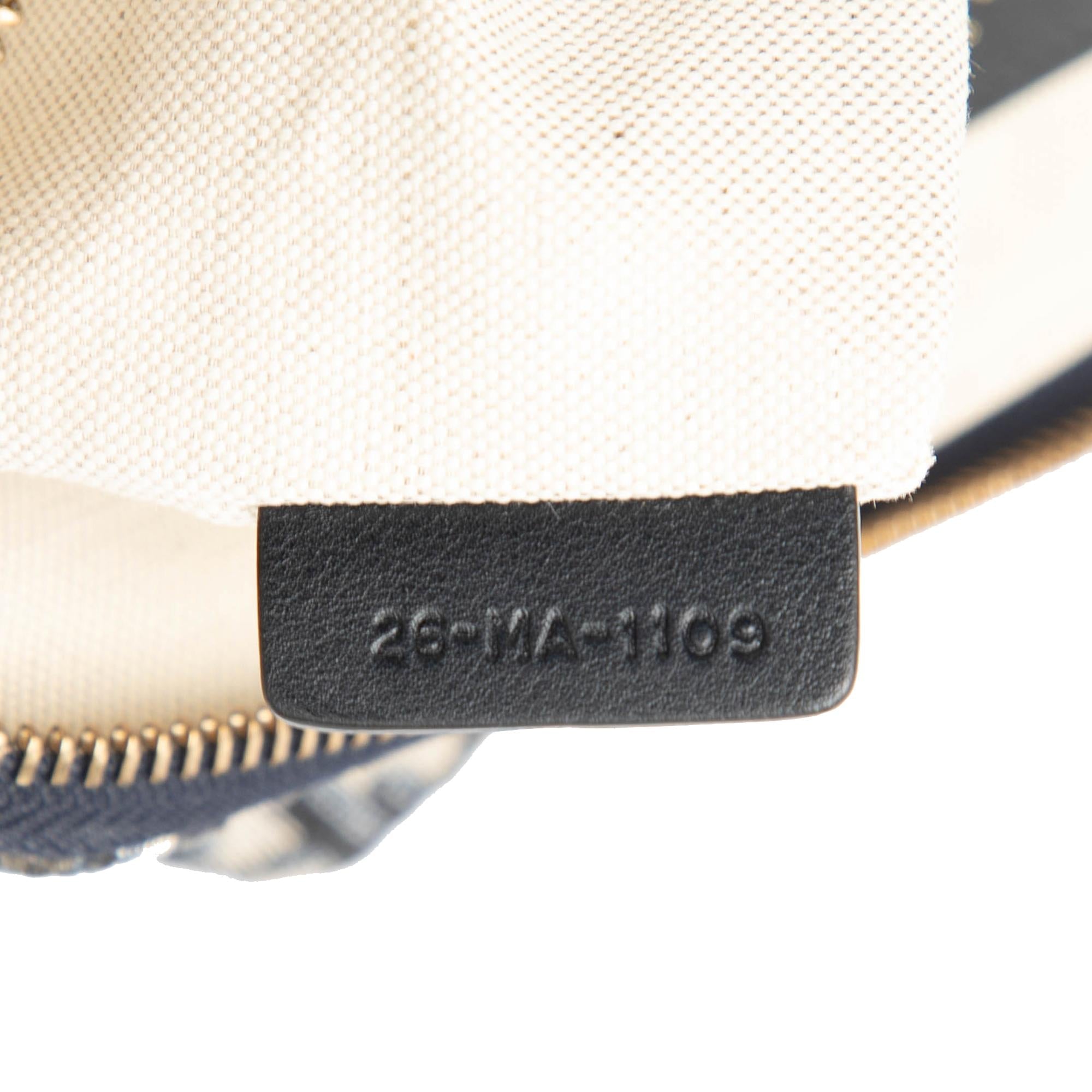 Dior Oblique Canvas Clutch