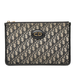 Dior Oblique Canvas Clutch
