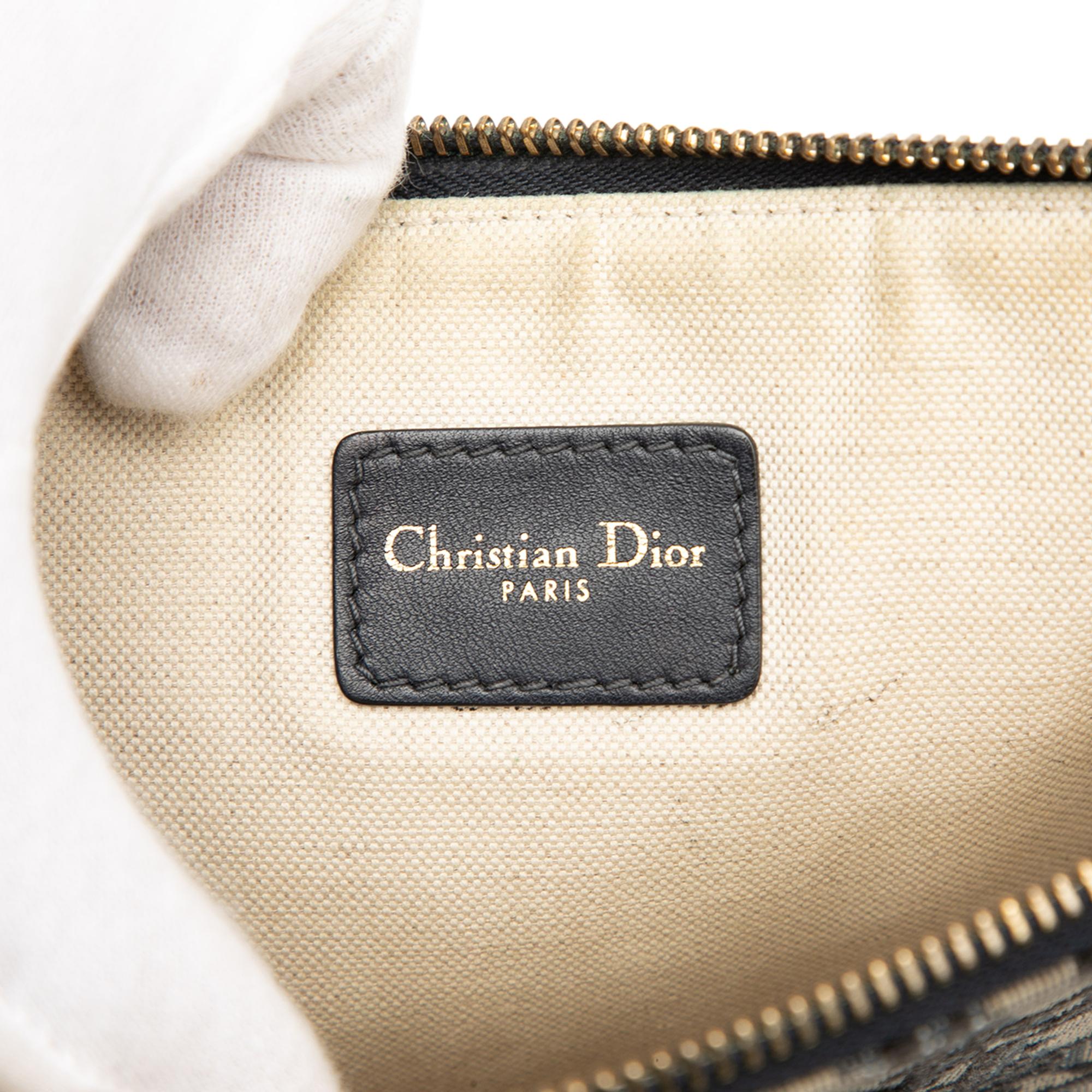 Dior Oblique Canvas Clutch