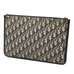 Dior Oblique Canvas Clutch