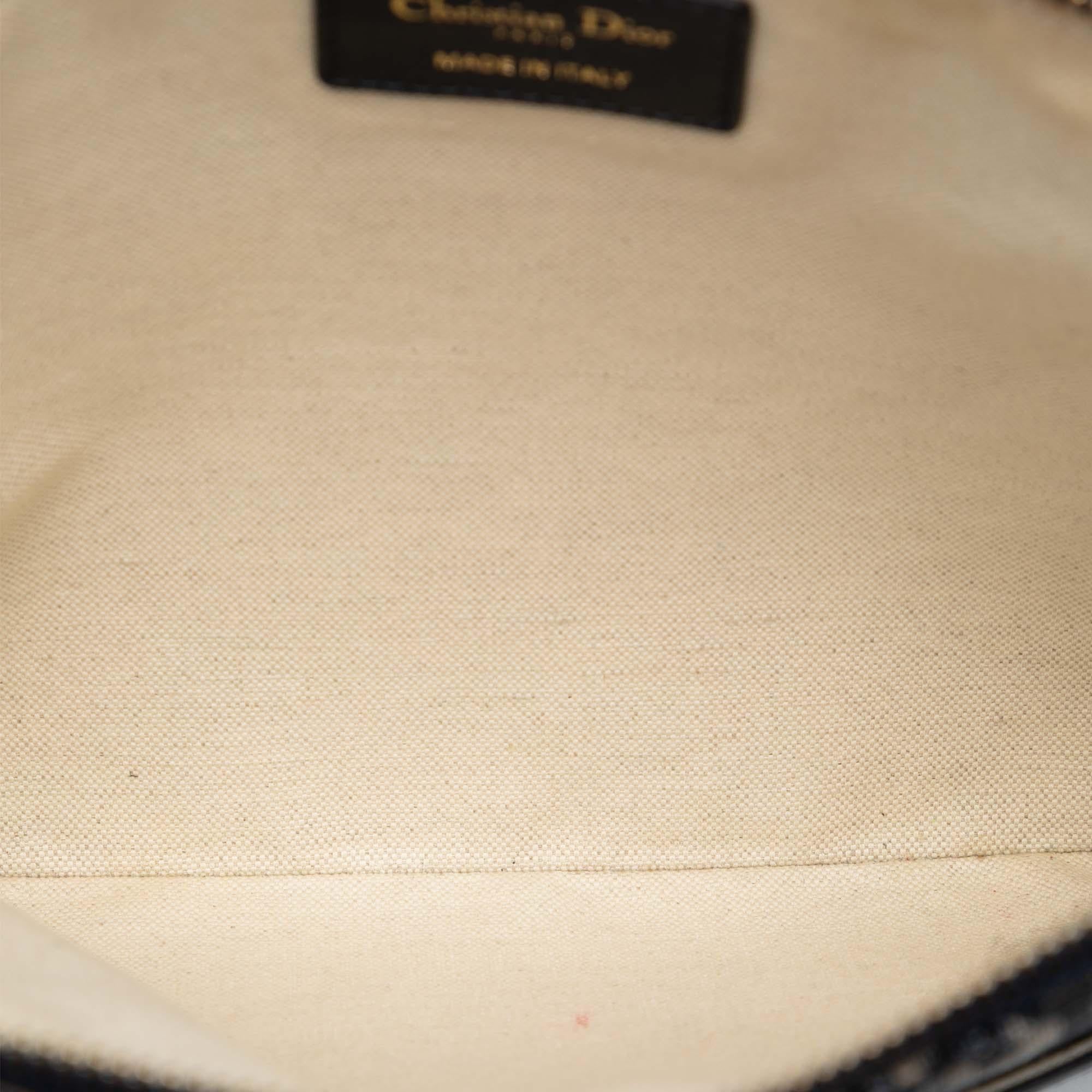 Dior Oblique Canvas Clutch