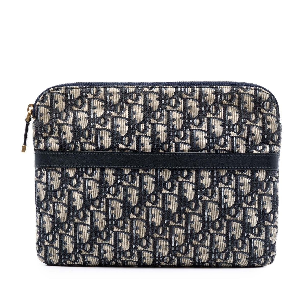 Dior Oblique Canvas Clutch