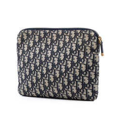 Dior Oblique Canvas Clutch