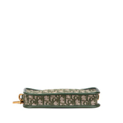 Dior Oblique Canvas Diorquake Clutch