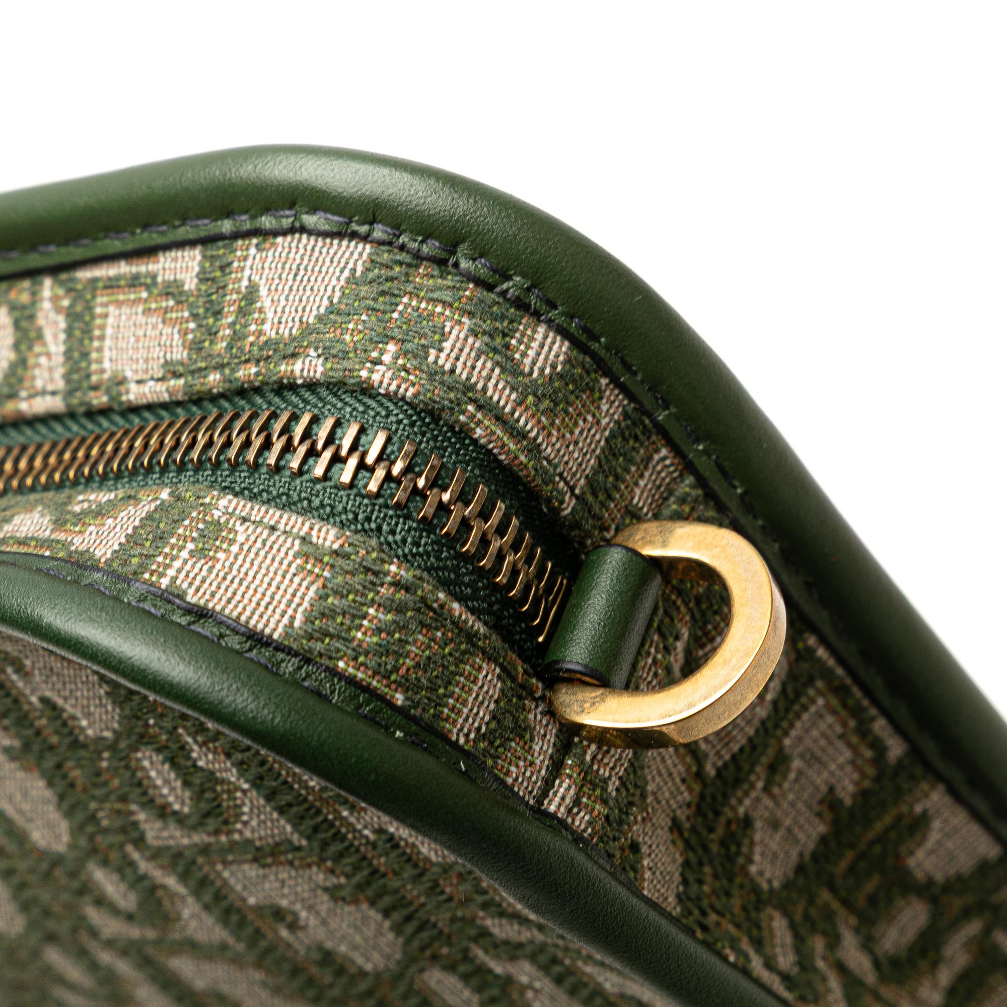 Dior Oblique Canvas Diorquake Clutch