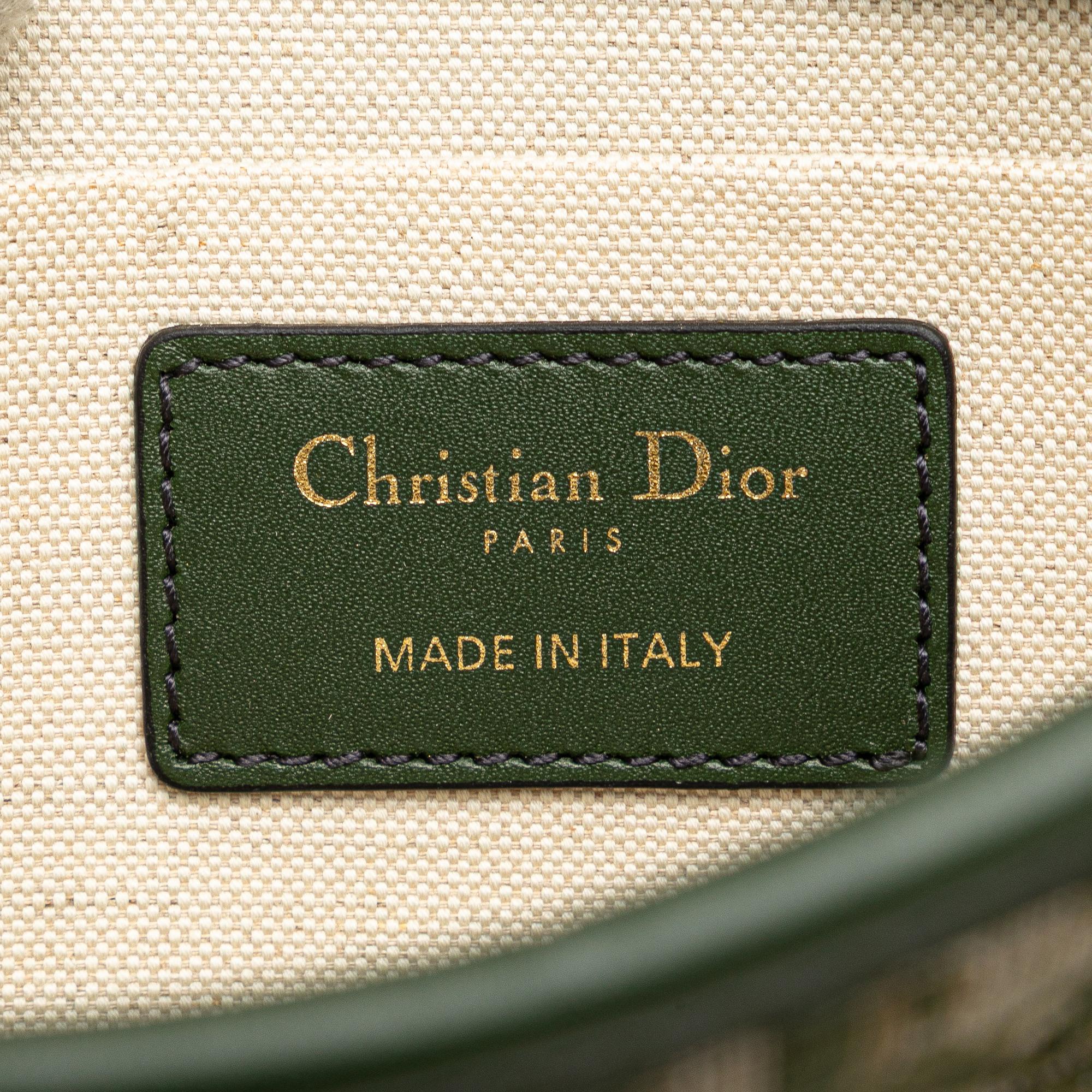 Dior Oblique Canvas Diorquake Clutch