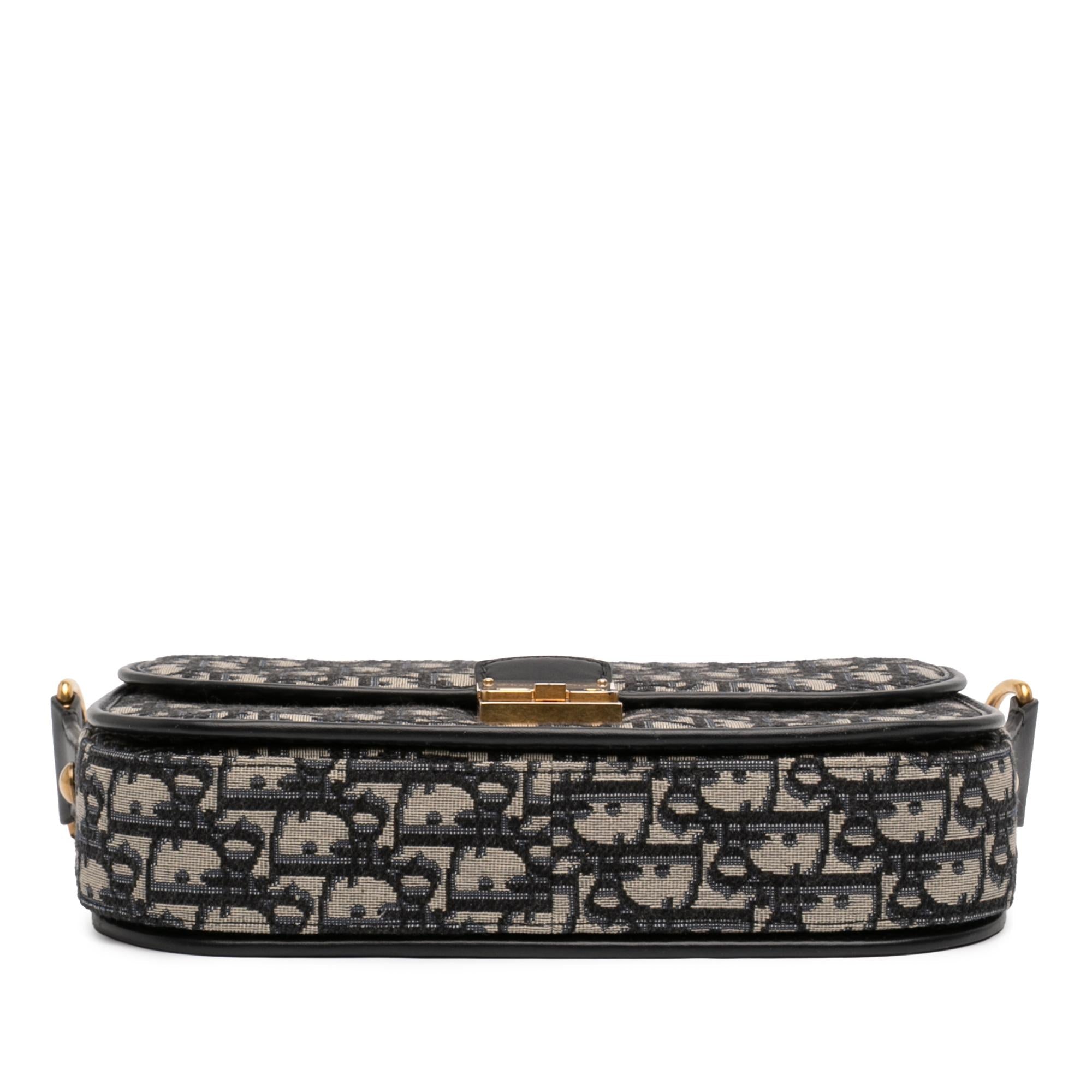 Dior Oblique Canvas Flap Crossbody