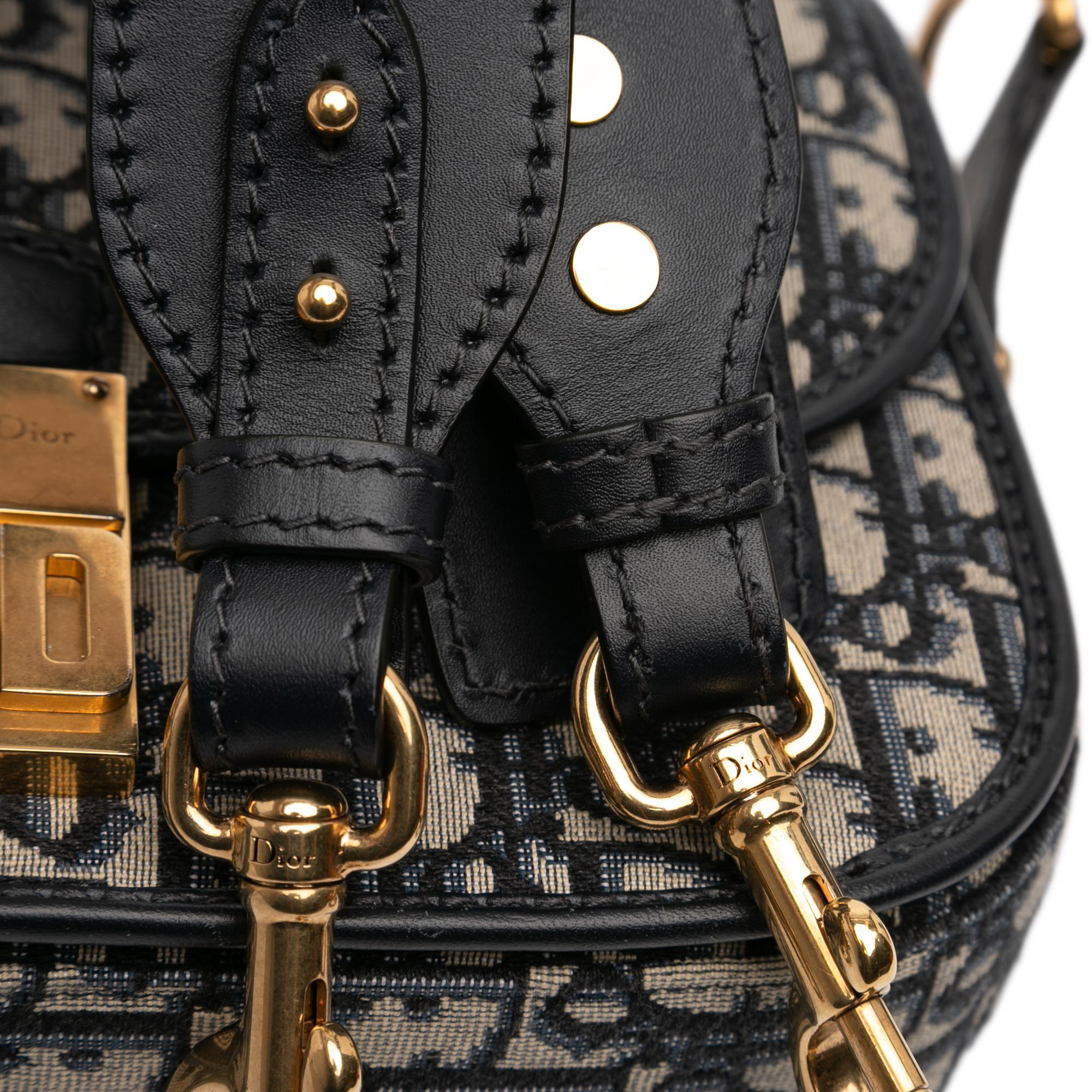 Dior Oblique Canvas Flap Crossbody