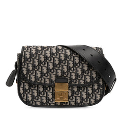 Dior Oblique Canvas Flap Crossbody