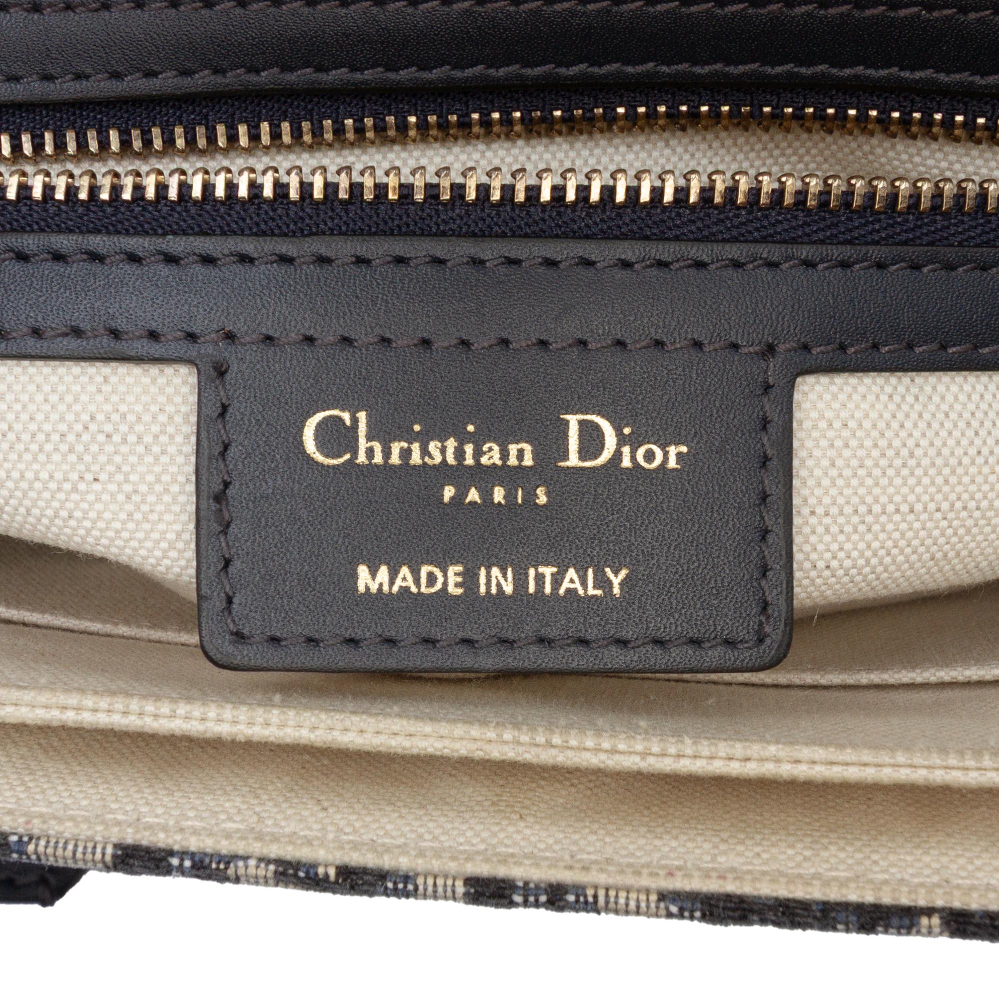 Dior Oblique Canvas Flap Crossbody