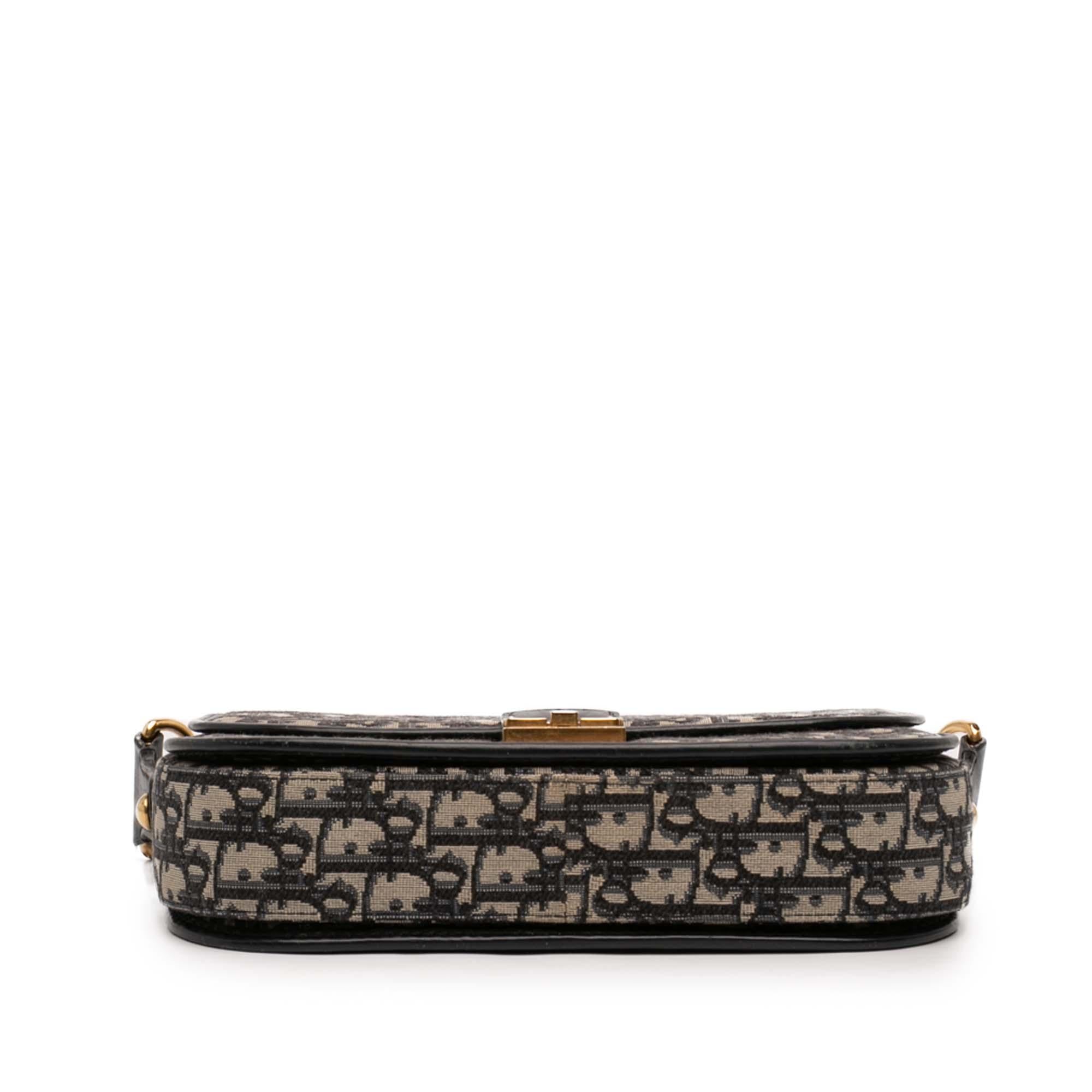 Dior Oblique Canvas Flap Crossbody