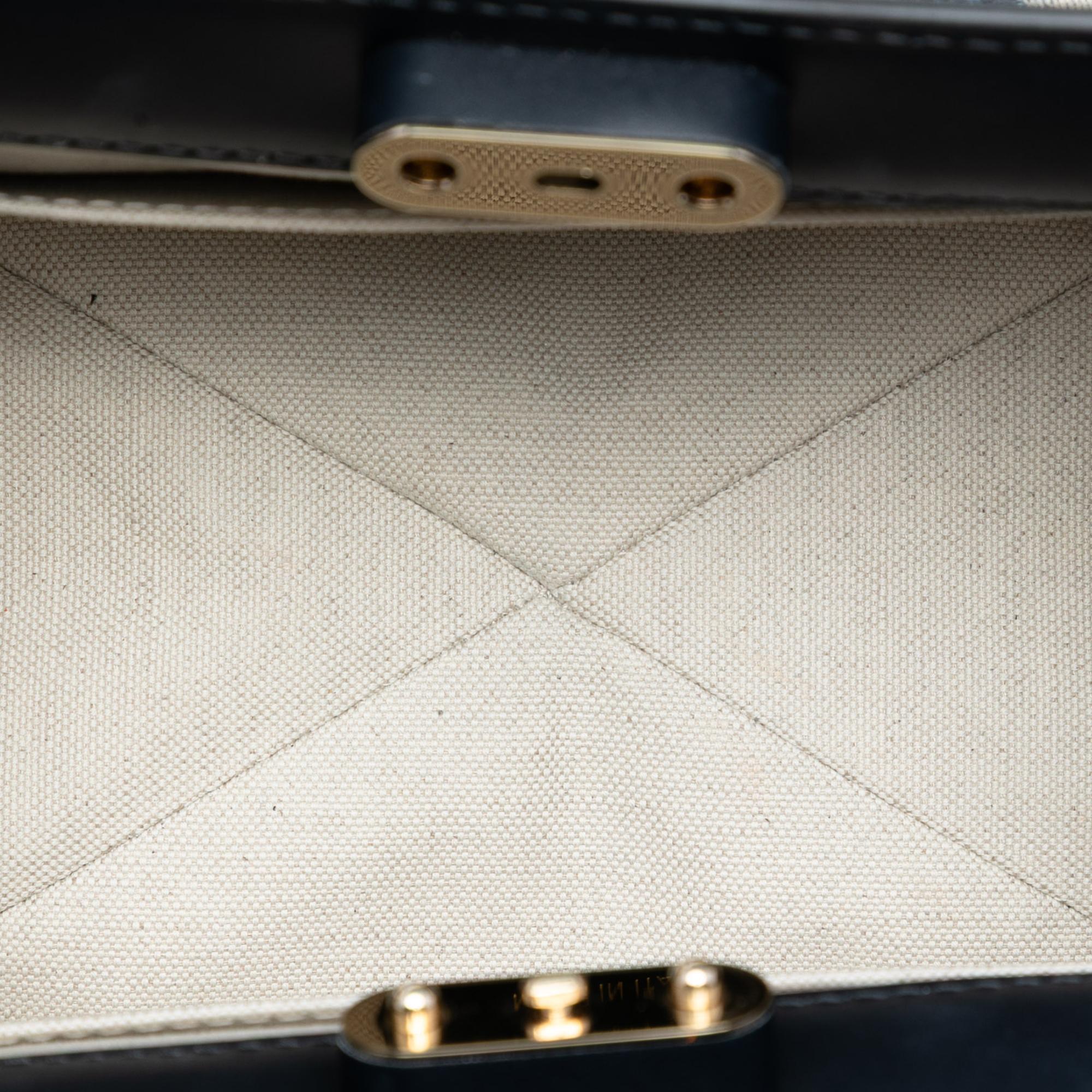 Dior Oblique Canvas Key Shoulder Bag
