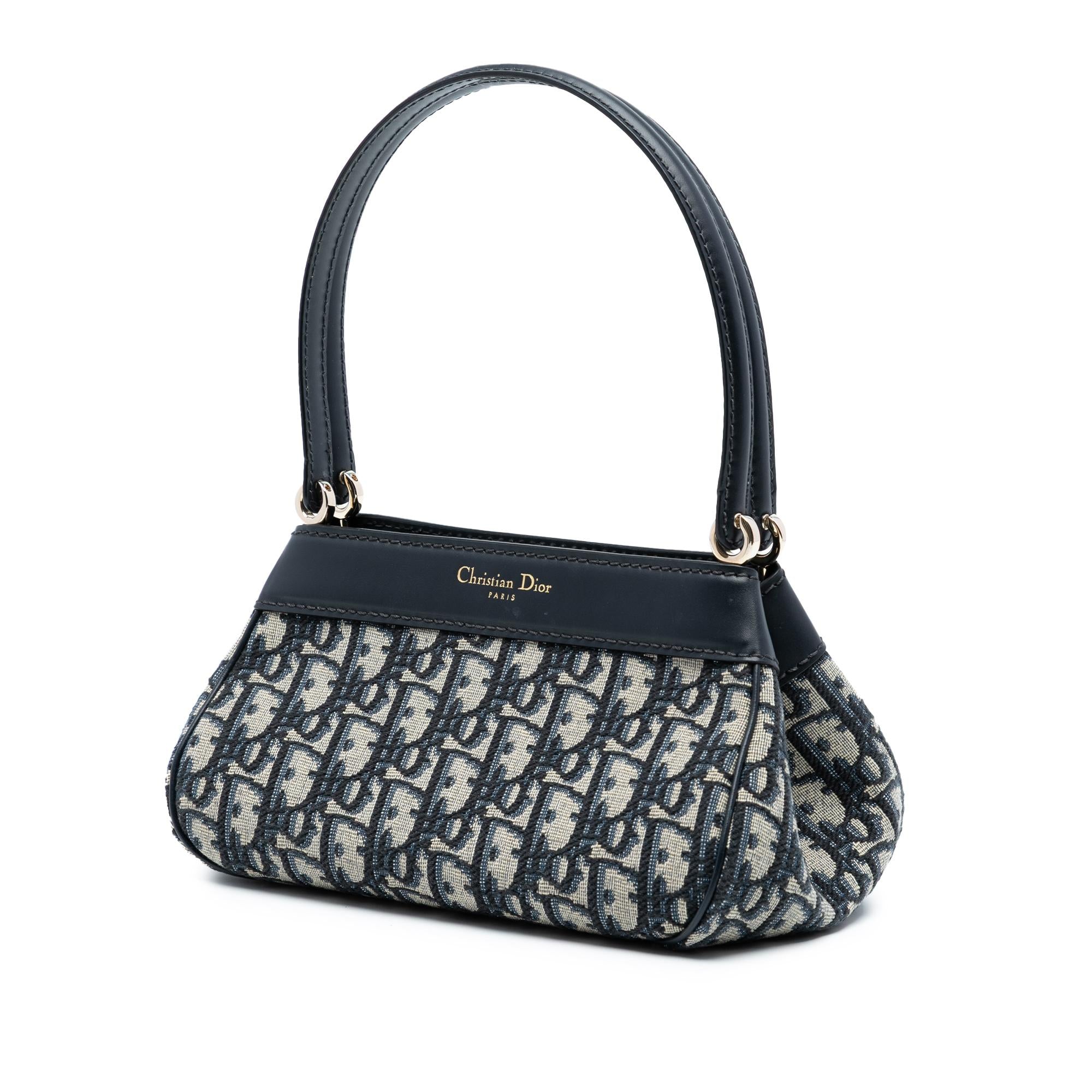 Dior Oblique Canvas Key Shoulder Bag
